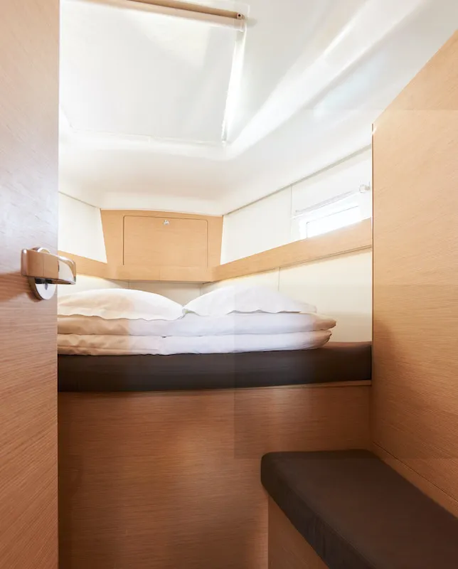 Cabin on California, a Elan Impression 45 sailboat at Grad Kaštela, Croatia
