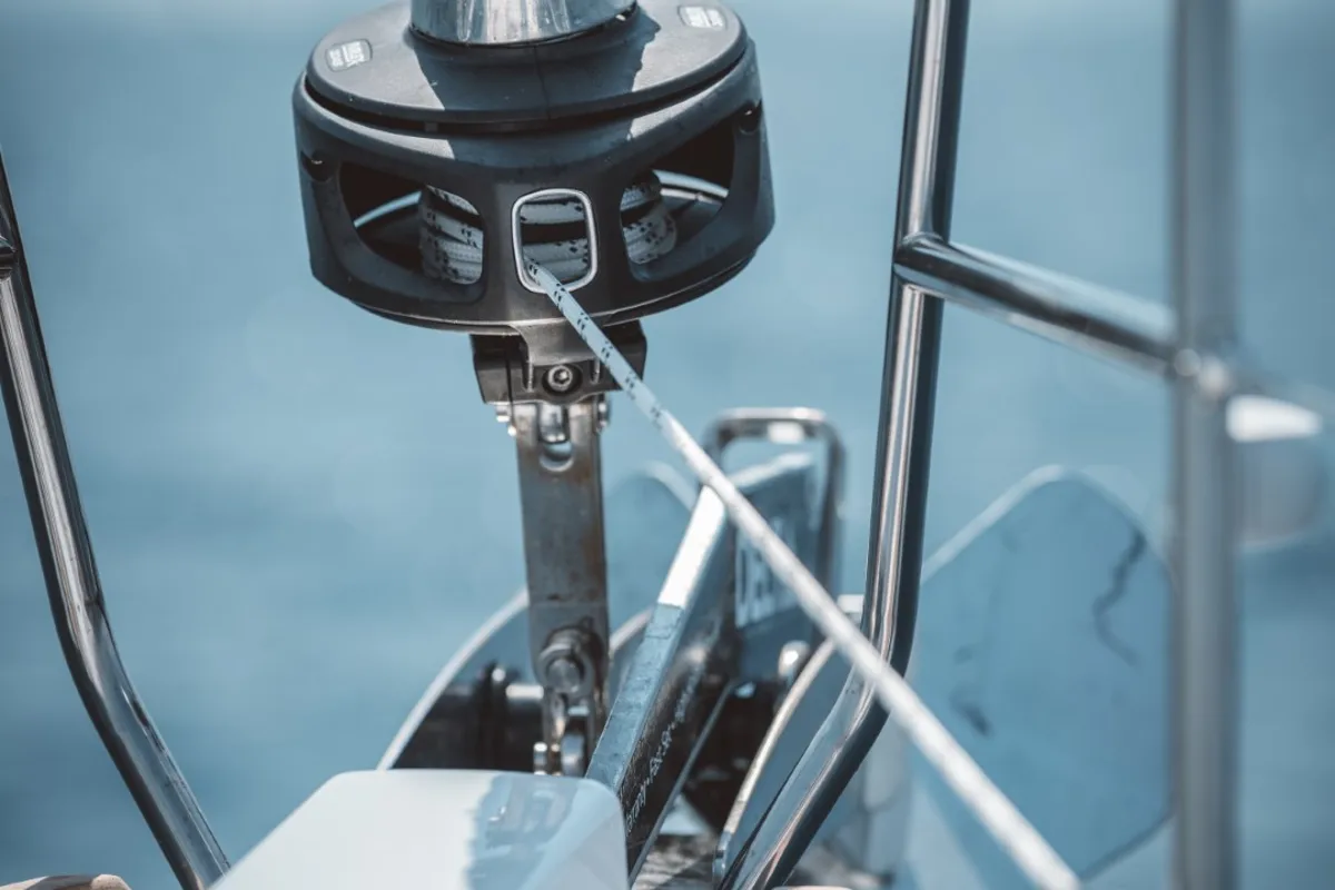 REBEL YELL, a Elan Impression 45.1 sailboat at Pula, Croatia