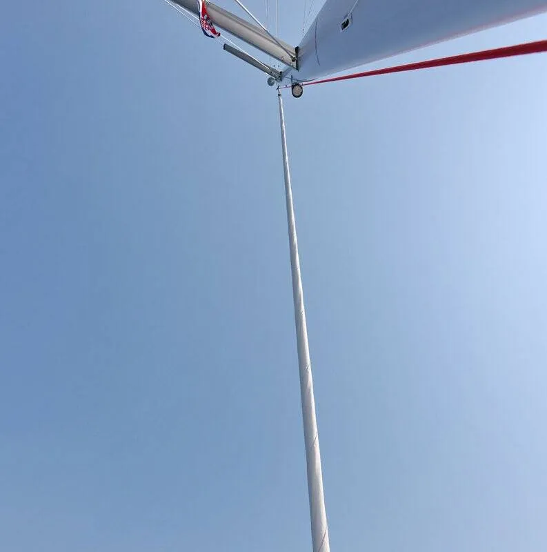 REBEL YELL, a Elan Impression 45.1 sailboat at Pula, Croatia