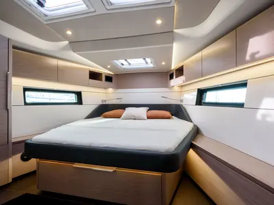 Cabin on Orsasei - Owner version, A/C, Water maker, Solar Panel, a Hanse 460 sailboat at Cannigione, Italy
