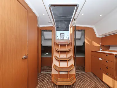 Salon of Summertime, a Bavaria C42 sailboat at Pirovac, Croatia