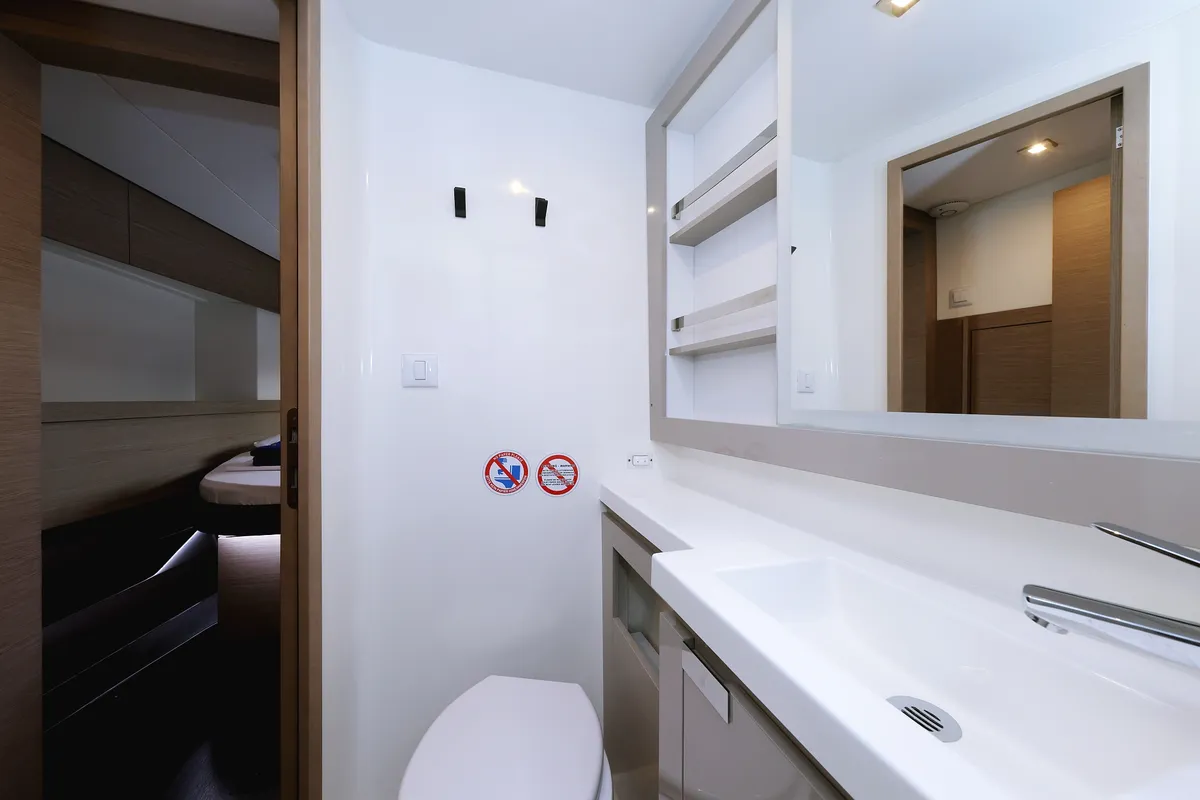 Head on Sun Office, a Fountaine Pajot Elba 45 - 4 + 2 cab. catamaran at Trogir, Croatia