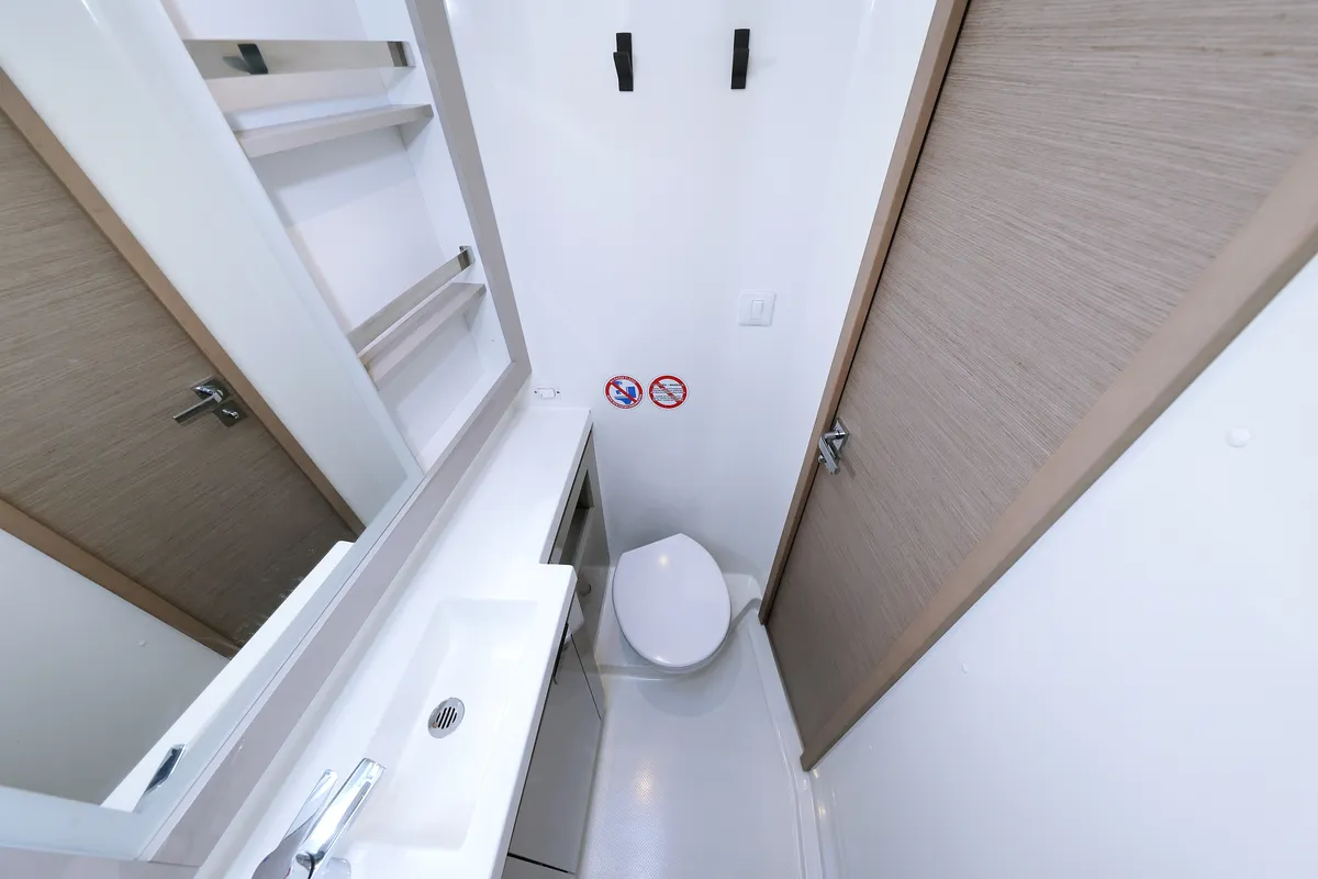 Head on Sun Office, a Fountaine Pajot Elba 45 - 4 + 2 cab. catamaran at Trogir, Croatia