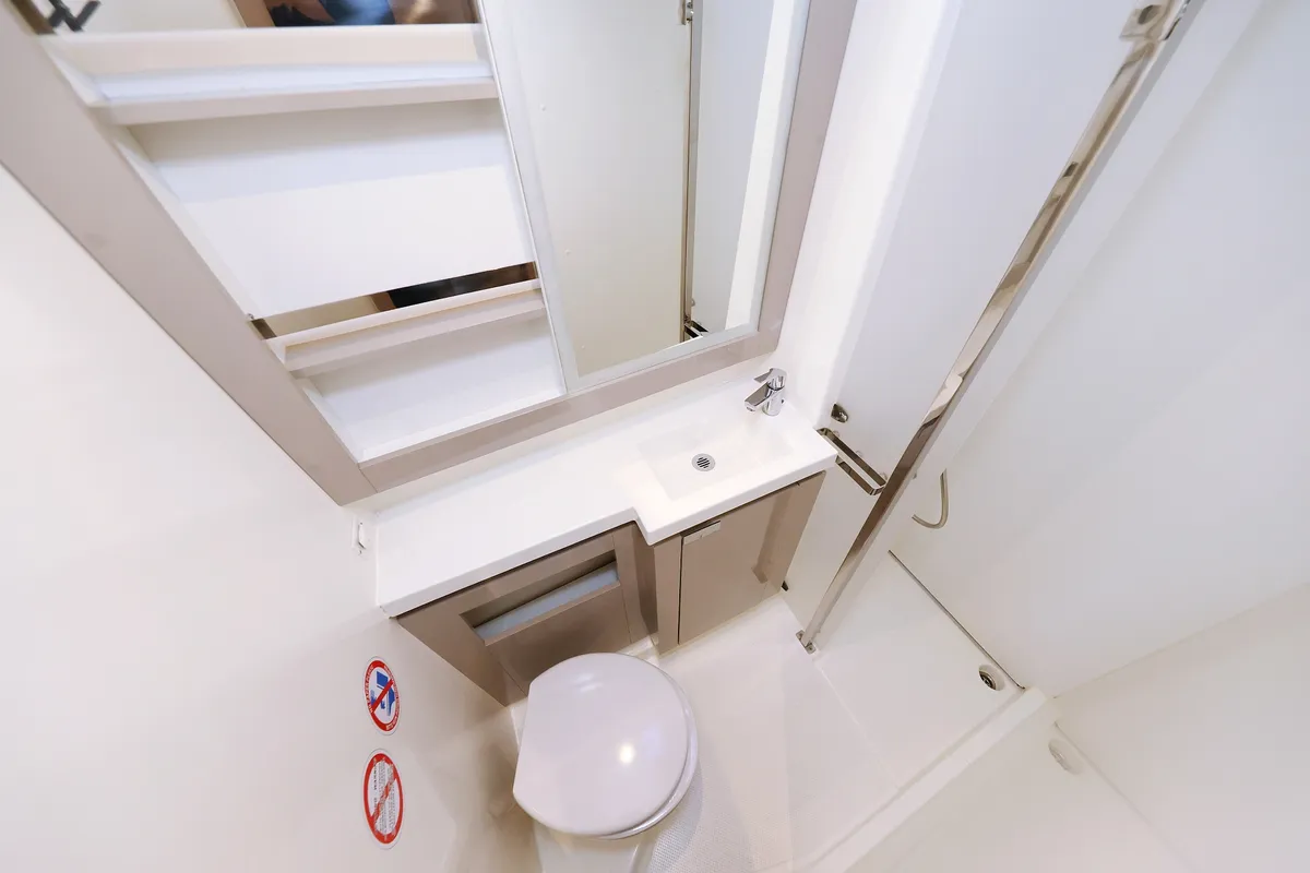 Head on Sun Office, a Fountaine Pajot Elba 45 - 4 + 2 cab. catamaran at Trogir, Croatia