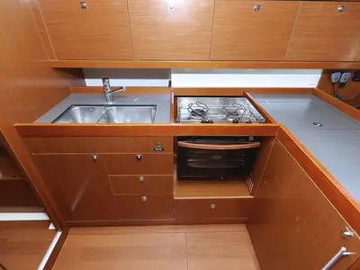 Galley of Hope, a Beneteau Oceanis 41 sailboat at Zadar, Croatia