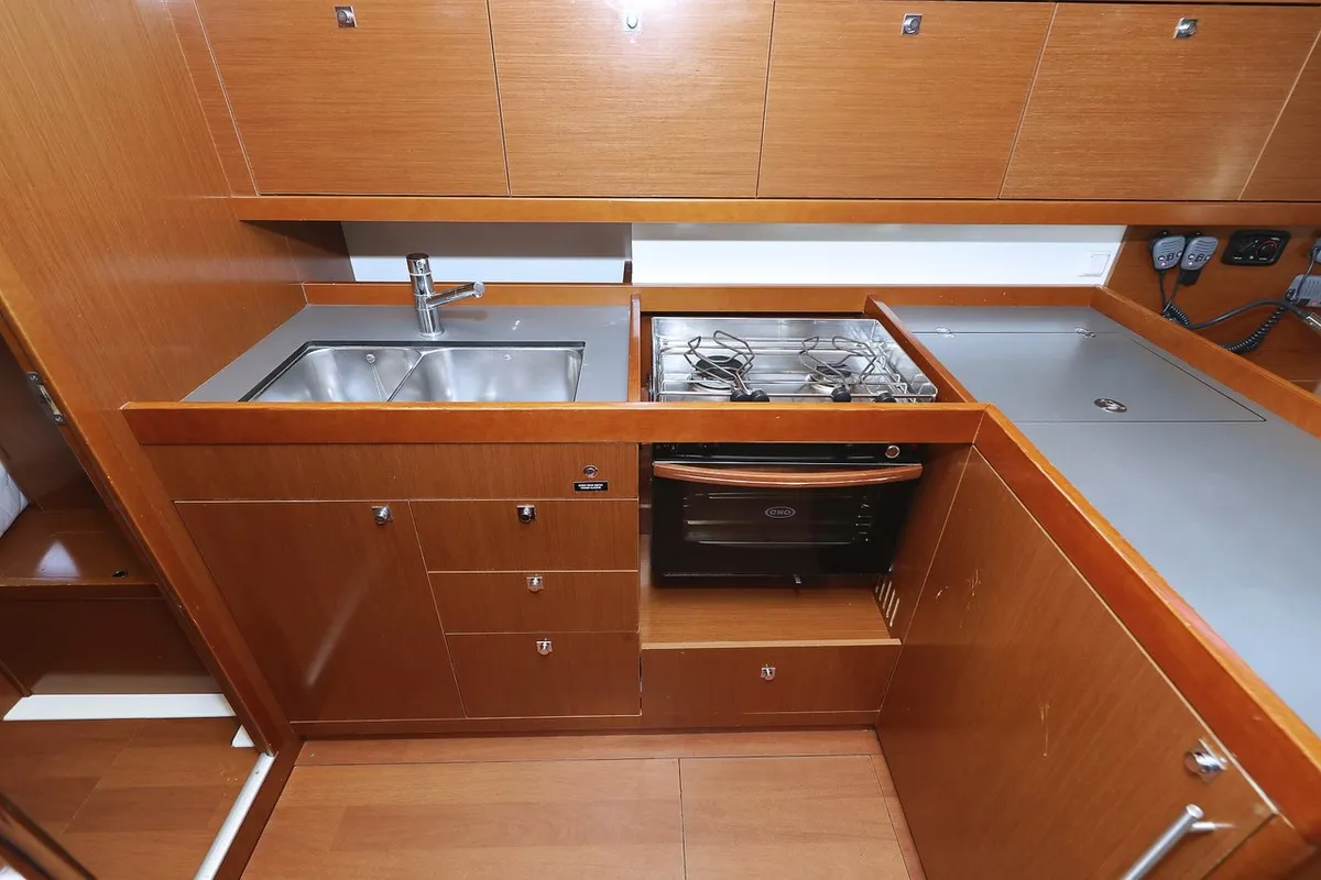 Galley of Hope, a Beneteau Oceanis 41 sailboat at Zadar, Croatia