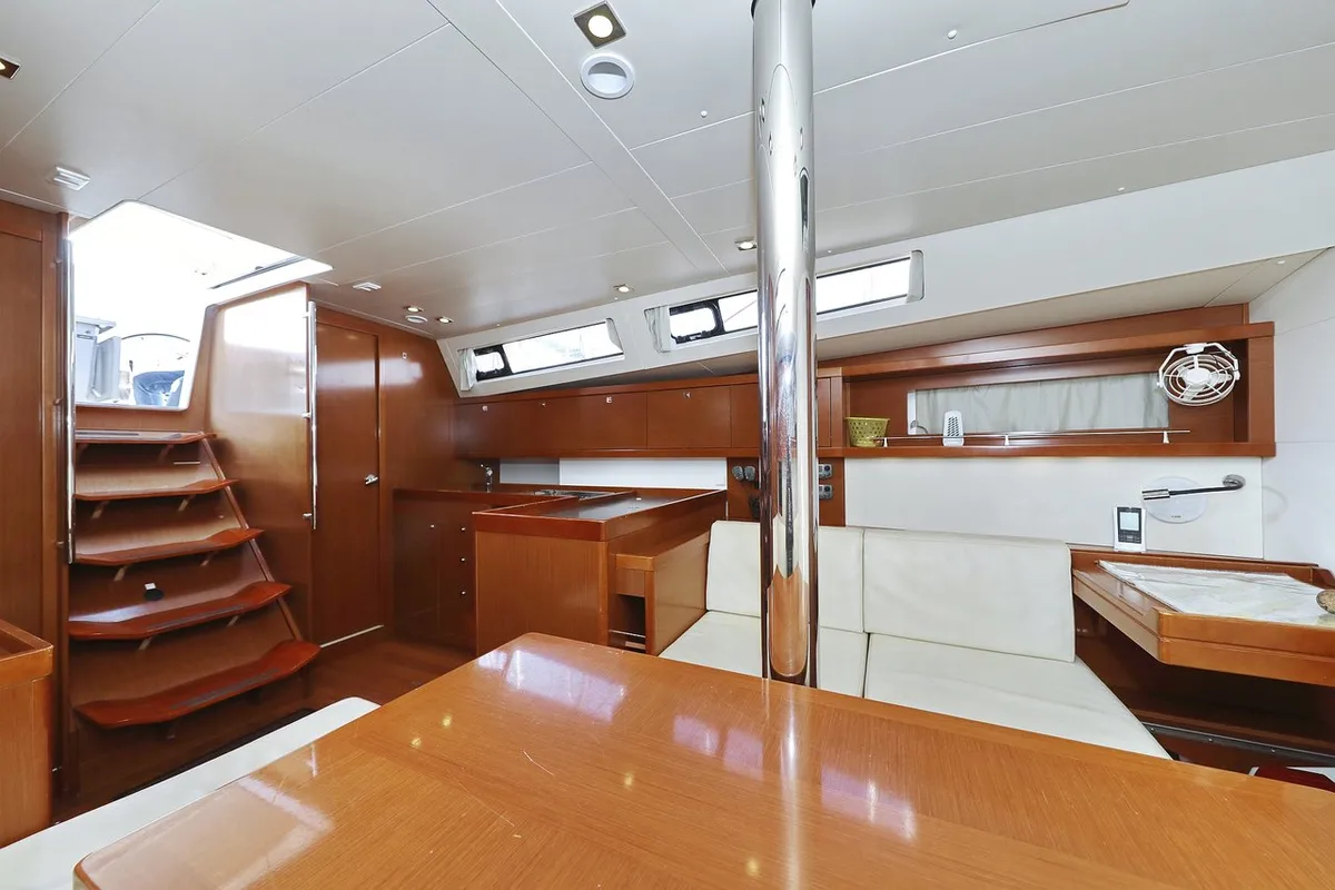 Salon of Hope, a Beneteau Oceanis 41 sailboat at Zadar, Croatia