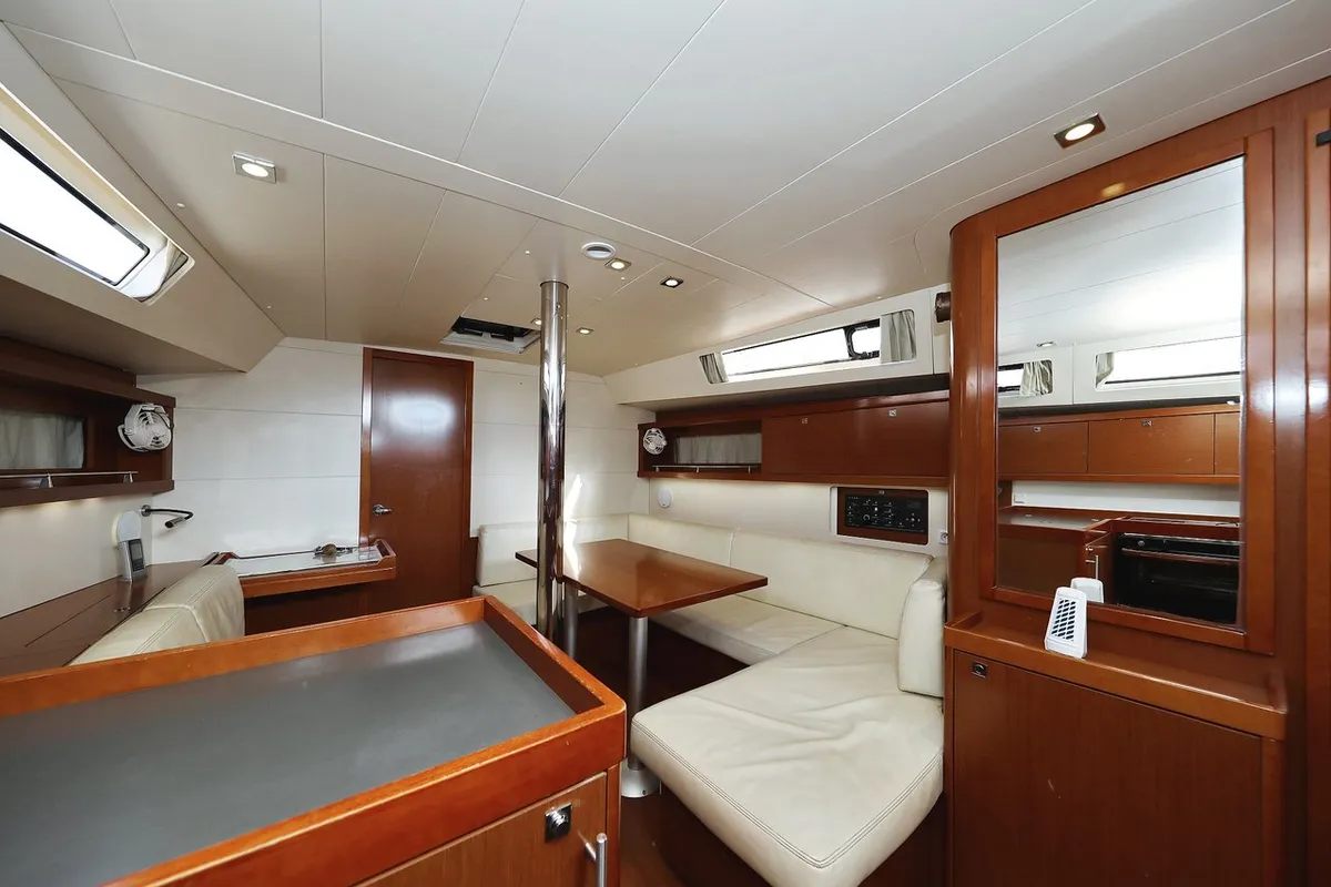 Salon of Hope, a Beneteau Oceanis 41 sailboat at Zadar, Croatia