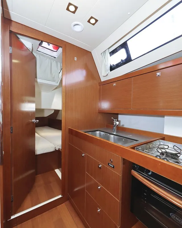 Galley of Hope, a Beneteau Oceanis 41 sailboat at Zadar, Croatia