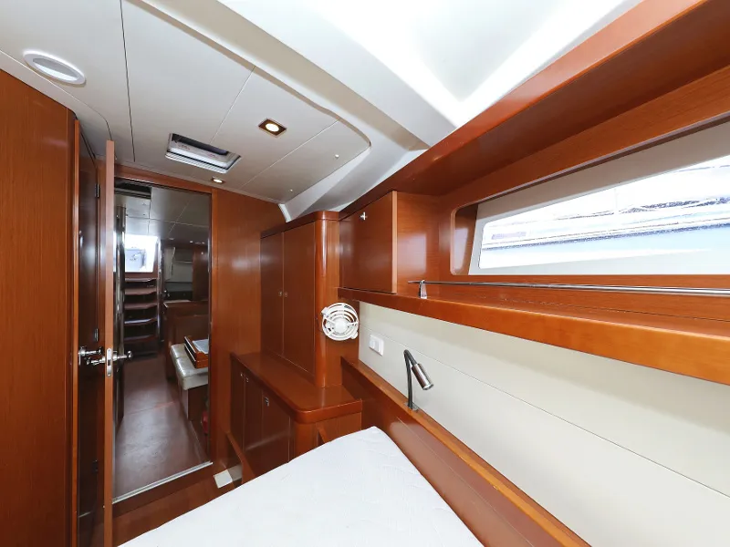 Cabin on Hope, a Beneteau Oceanis 41 sailboat at Zadar, Croatia