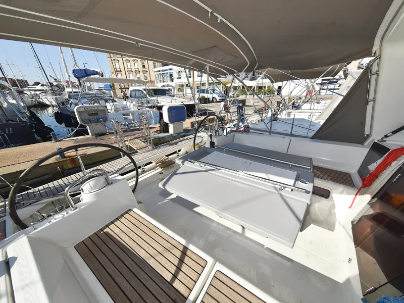 Deck of Hope, a Beneteau Oceanis 41 sailboat at Zadar, Croatia