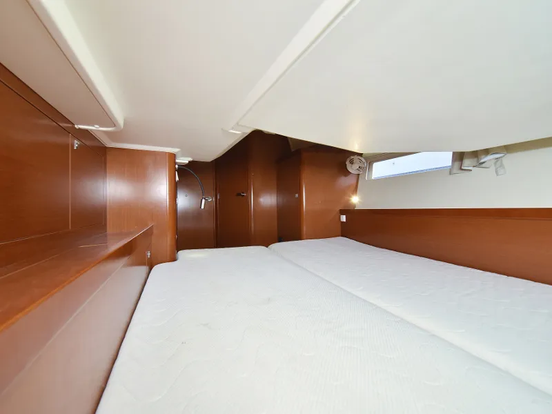 Cabin on Hope, a Beneteau Oceanis 41 sailboat at Zadar, Croatia