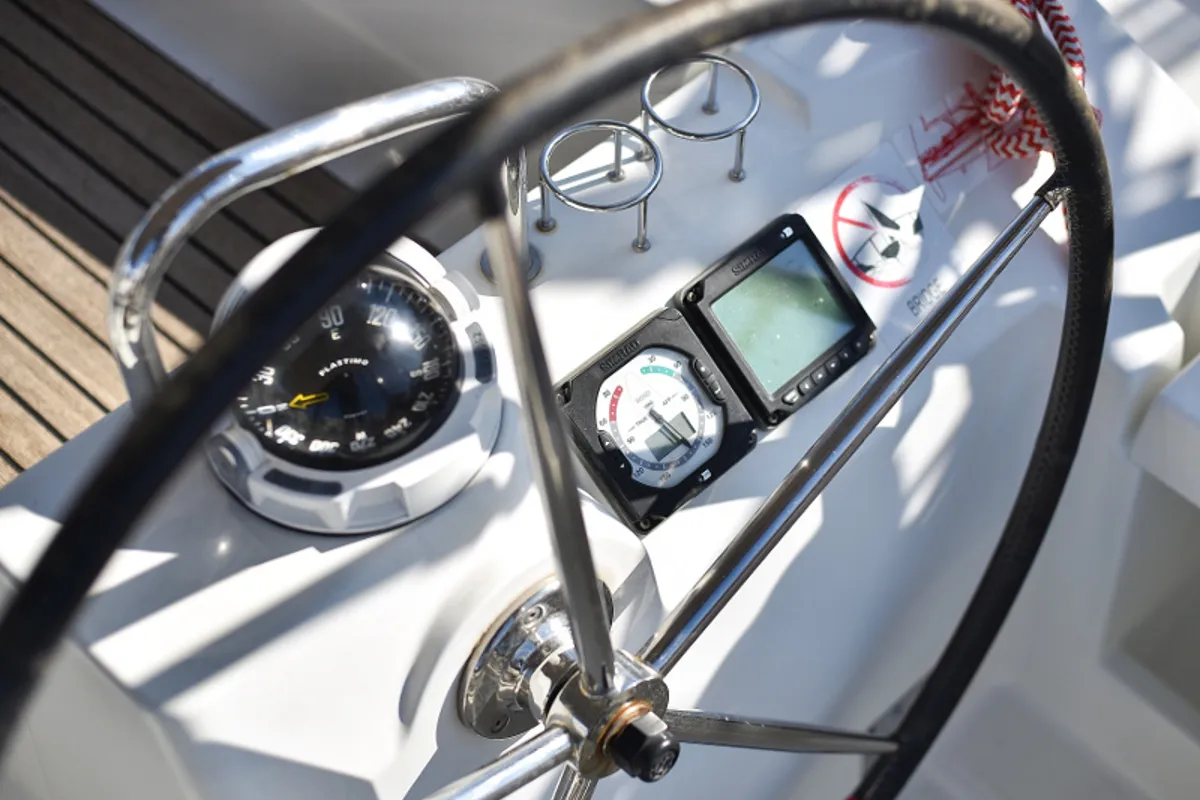 Hope, a Beneteau Oceanis 41 sailboat at Zadar, Croatia