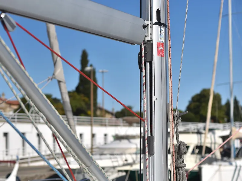 Hope, a Beneteau Oceanis 41 sailboat at Zadar, Croatia