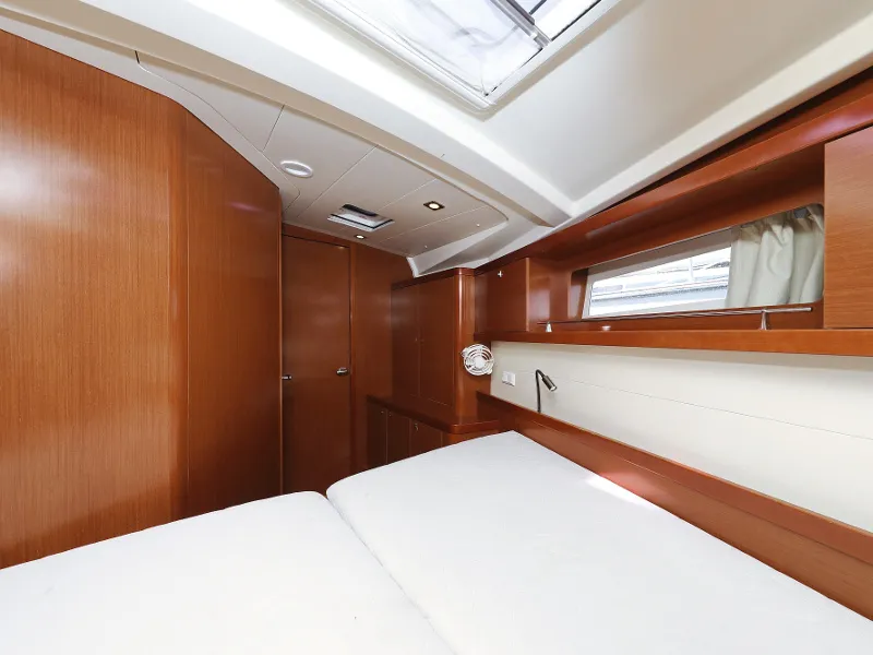 Cabin on Hope, a Beneteau Oceanis 41 sailboat at Zadar, Croatia