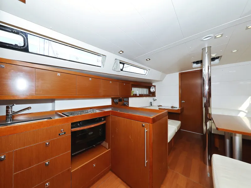 Galley of Hope, a Beneteau Oceanis 41 sailboat at Zadar, Croatia