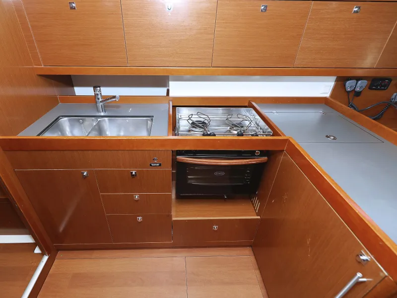 Galley of Hope, a Beneteau Oceanis 41 sailboat at Zadar, Croatia