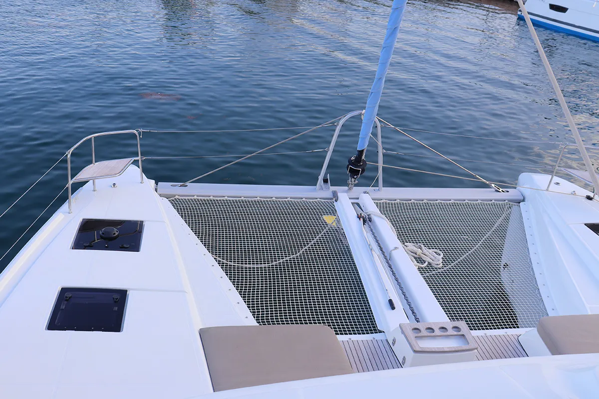 Golden Hind, a Lagoon 51 catamaran at Road Town, British Virgin Islands