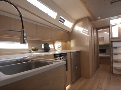 Cabin on Metalika, a More 55 sailboat at Seget Donji, Croatia