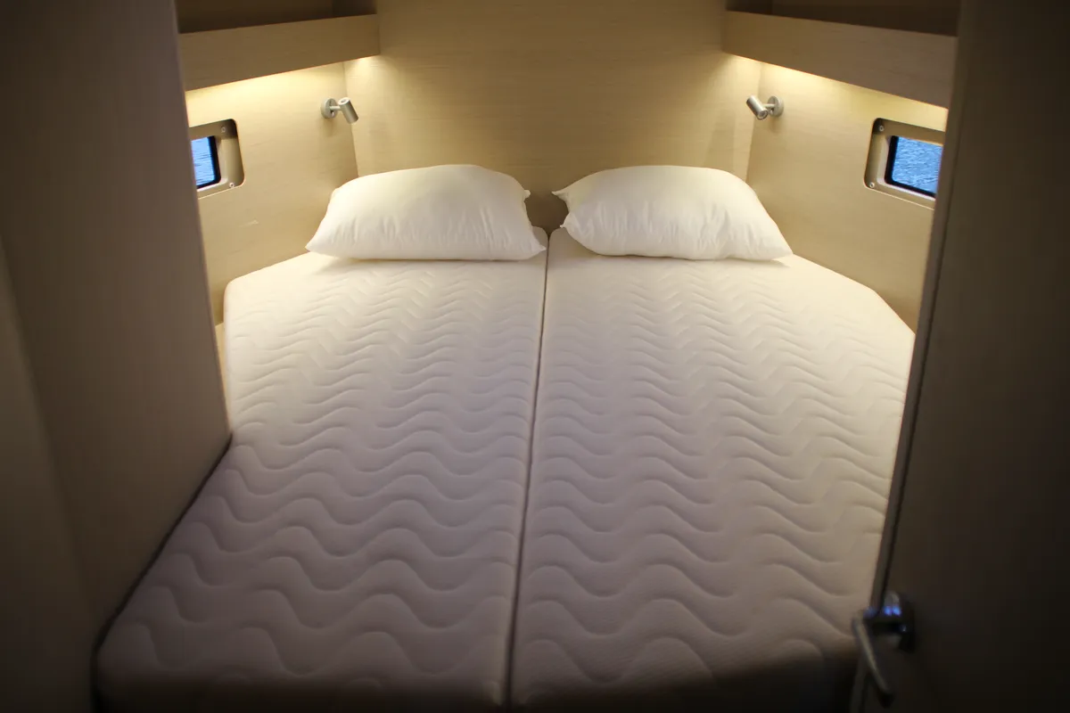 Cabin on Maranel, a Beneteau Oceanis 40.1 sailboat at Salamina Municipal Unit, Greece