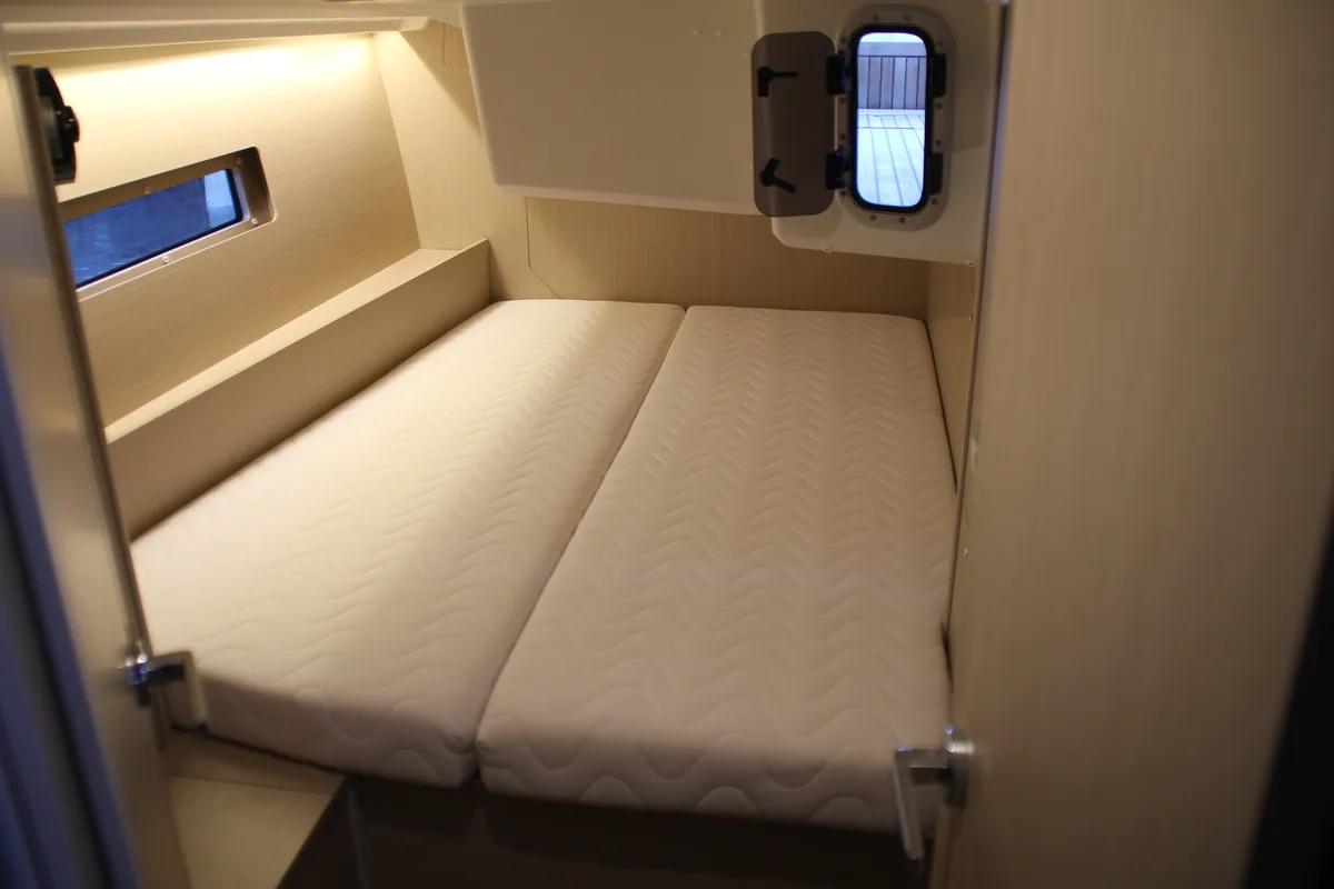 Cabin on Maranel, a Beneteau Oceanis 40.1 sailboat at Salamina Municipal Unit, Greece