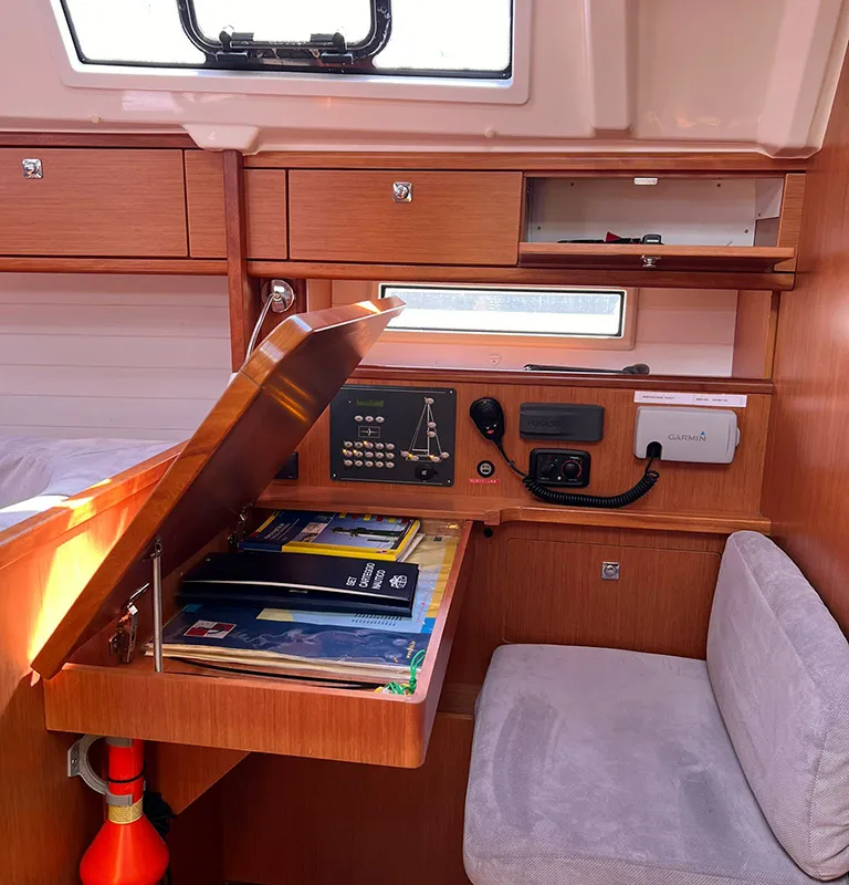 Jazz, a Bavaria Cruiser 41 sailboat at Punat, Croatia