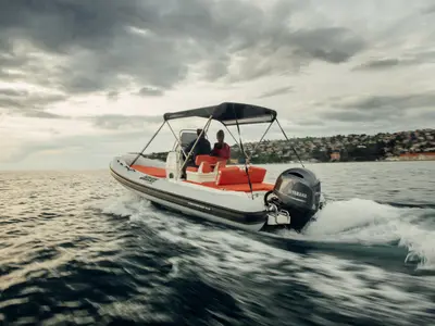 Exterior view of Joker Boat Coaster 650 Plus, a Joker Boat Coaster 650 Plus RIB at Općina Sukošan, Croatia