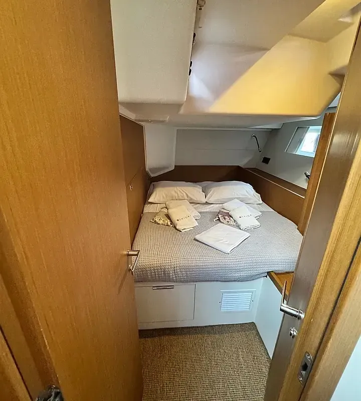 Premium, a Beneteau First 53 sailboat at Lavrion, Greece