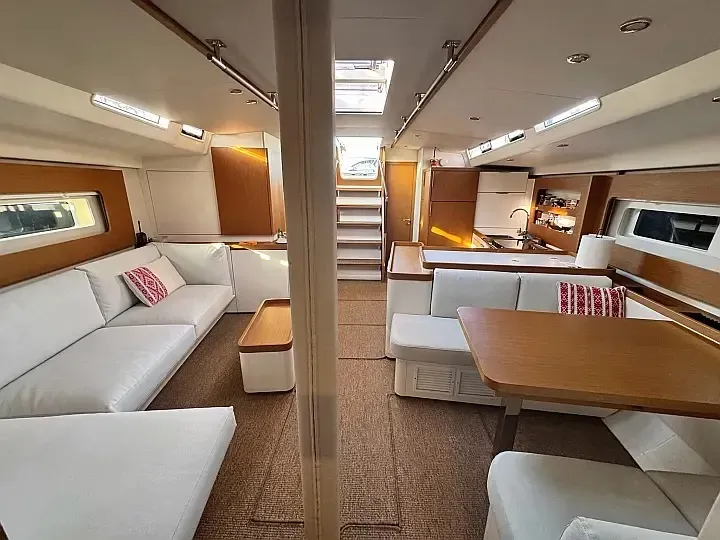 Premium, a Beneteau First 53 sailboat at Lavrion, Greece