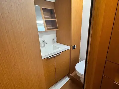 Premium, a Beneteau First 53 sailboat at Lavrion, Greece