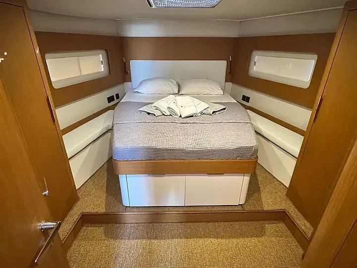 Premium, a Beneteau First 53 sailboat at Lavrion, Greece