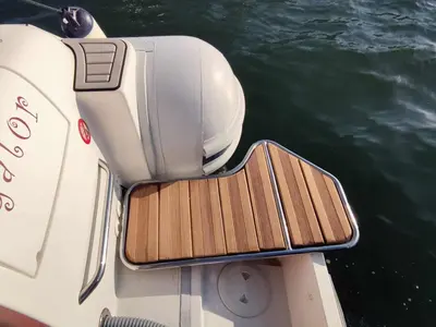 Wally Gator, a MAR-CO TwentyFive motorboat at Olbia, Italy