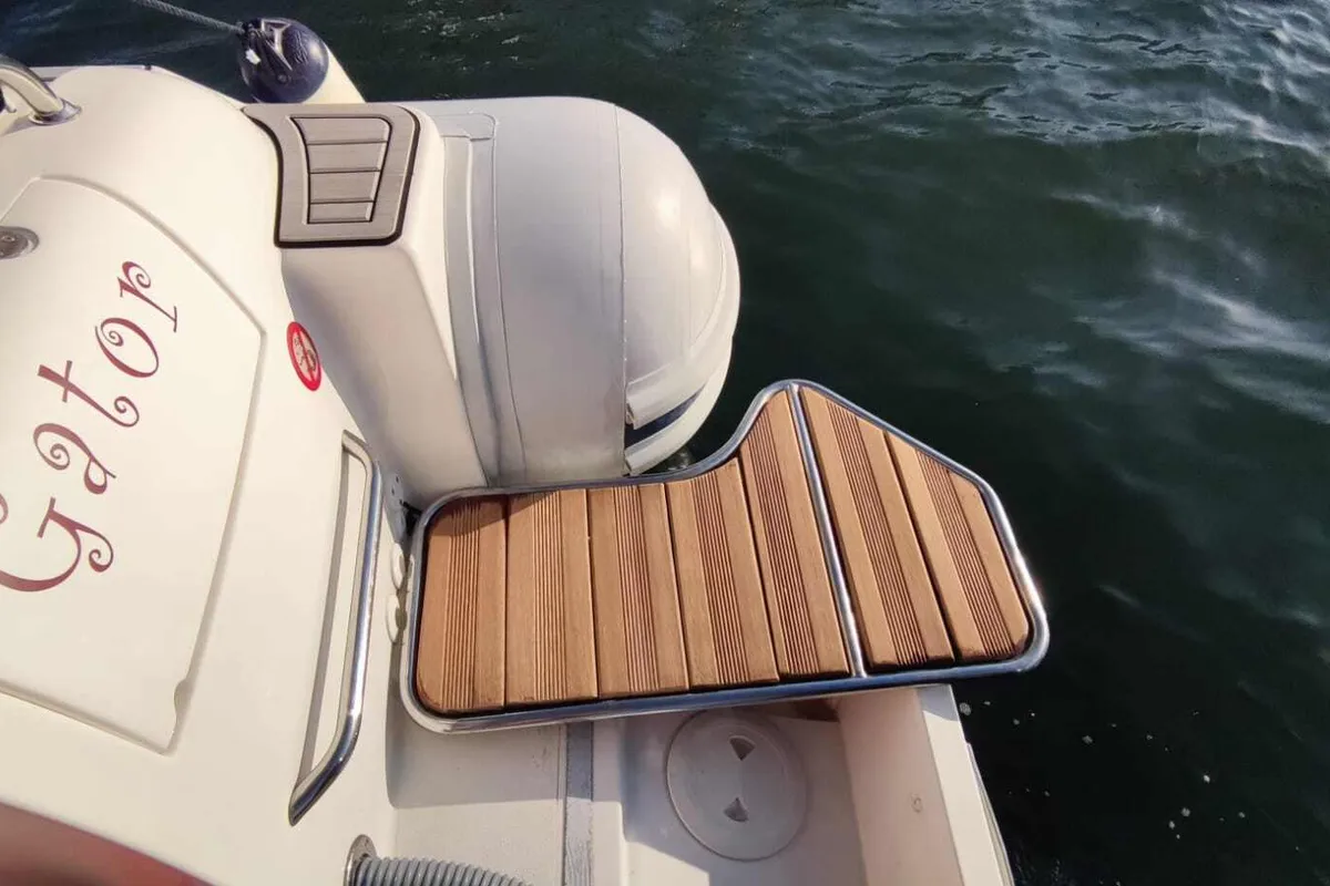 Wally Gator, a MAR-CO TwentyFive motorboat at Olbia, Italy