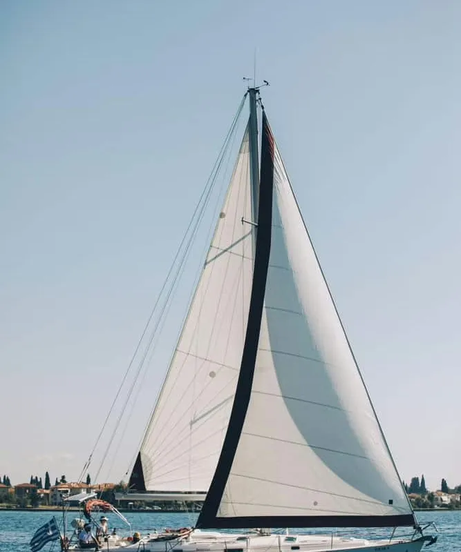 Erika, a Beneteau Oceanis 411 sailboat at Volos, Greece