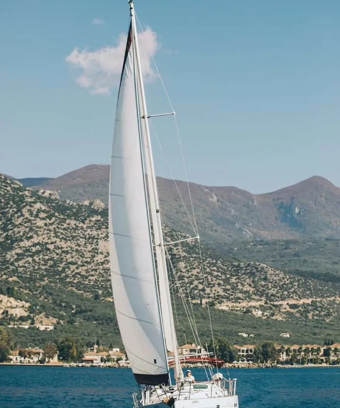 Erika, a Beneteau Oceanis 411 sailboat at Volos, Greece