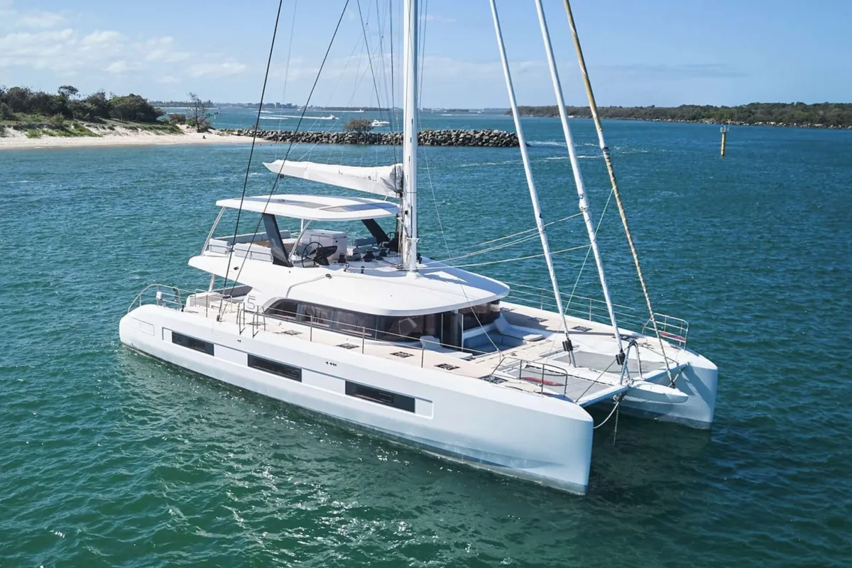 Amarea, a Lagoon Sixty 5 catamaran at Athens, Greece