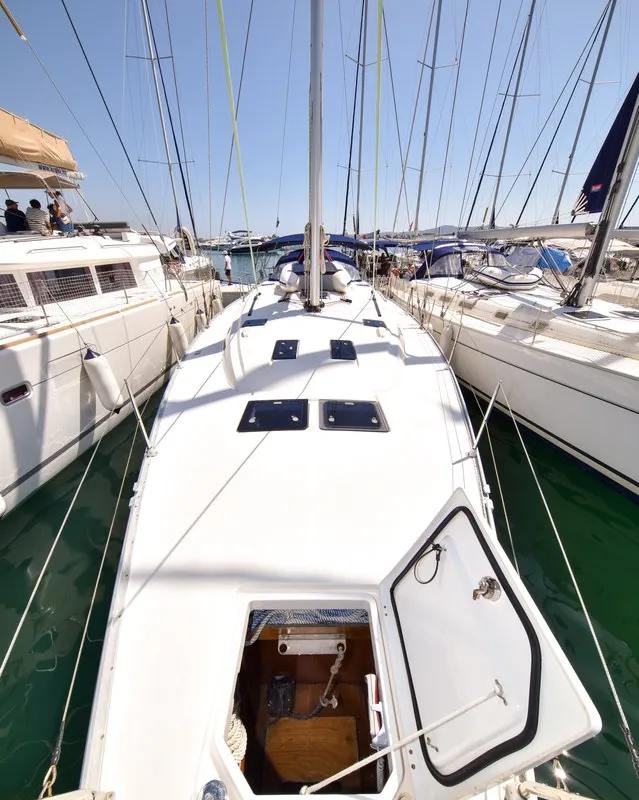 Yolo, a Bavaria Cruiser 51 sailboat at Općina Sukošan, Croatia