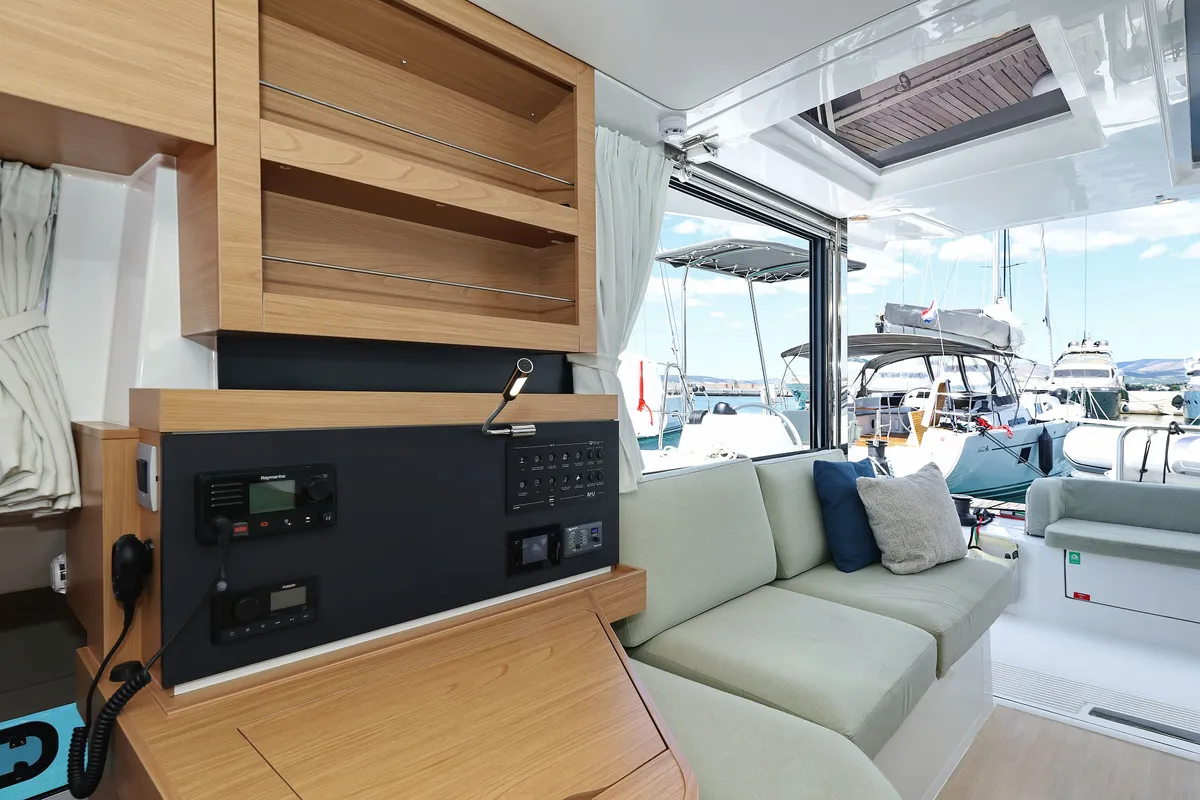Le Petite Prince, a Bali Catsmart OW catamaran at Grad Kaštela, Croatia