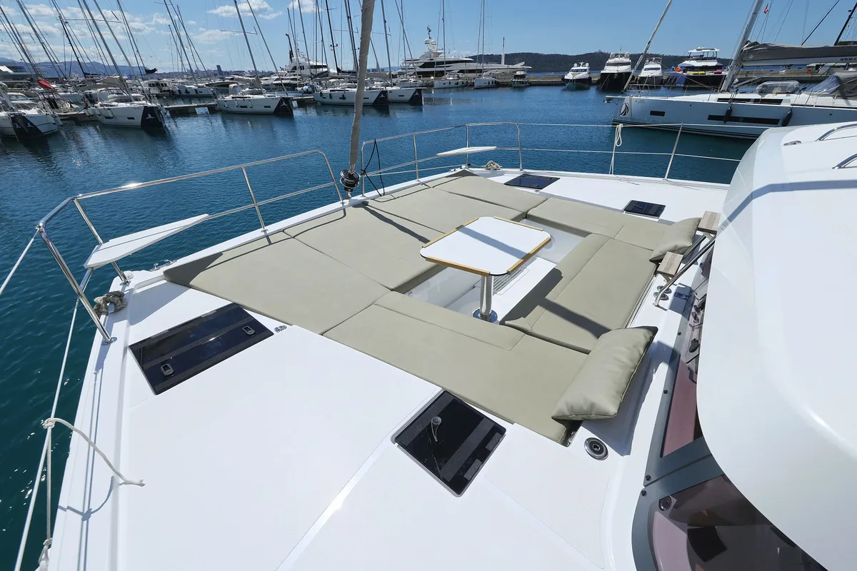 Le Petite Prince, a Bali Catsmart OW catamaran at Grad Kaštela, Croatia