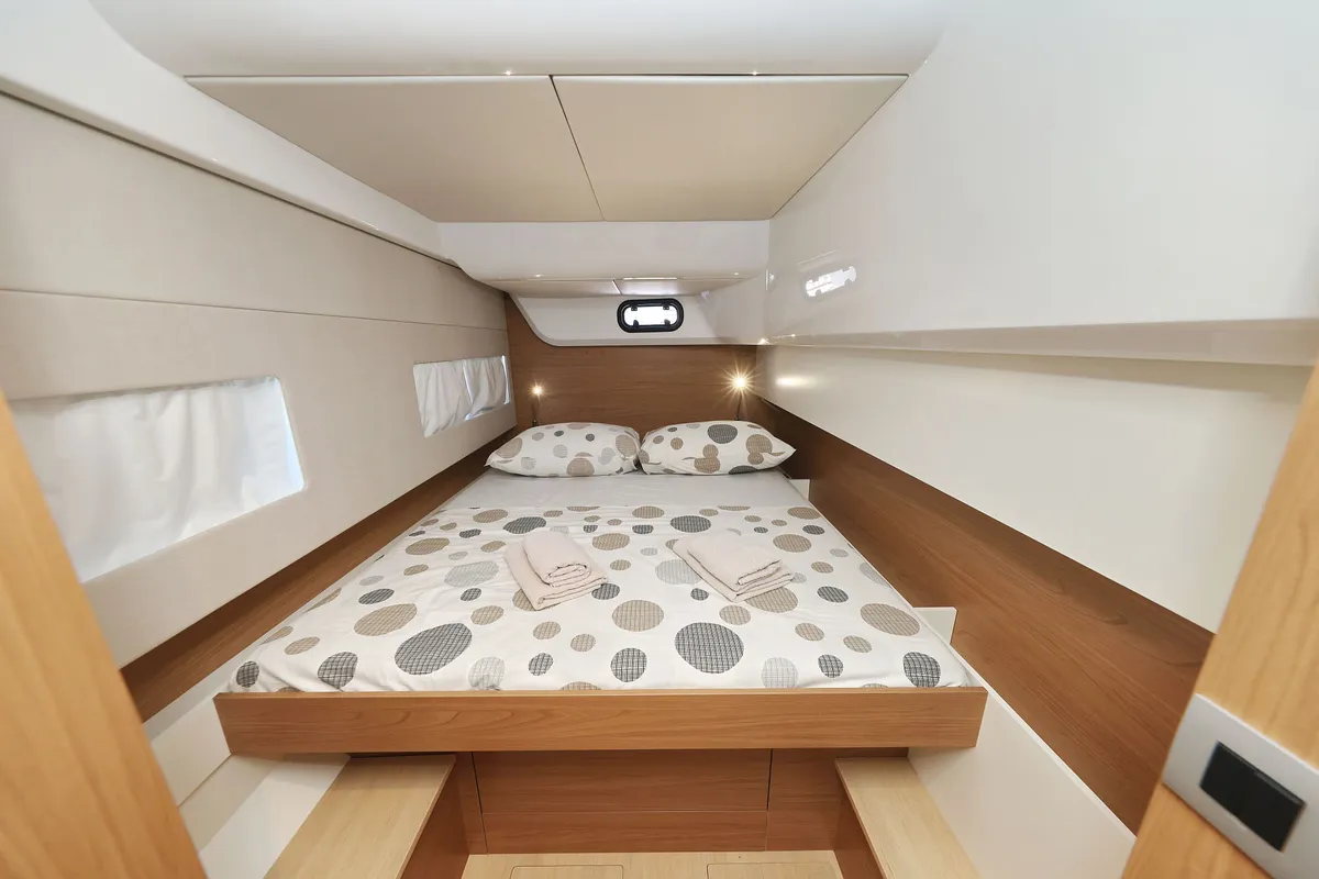 Le Petite Prince, a Bali Catsmart OW catamaran at Grad Kaštela, Croatia