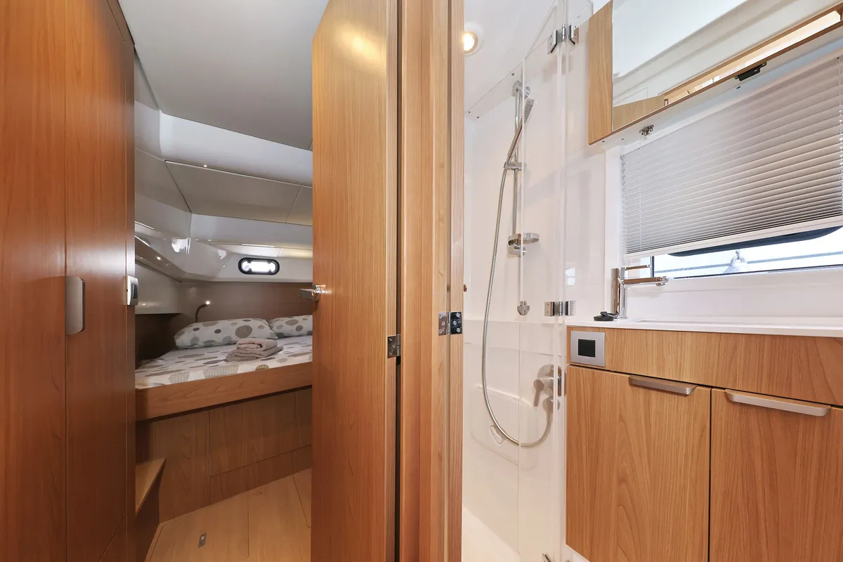 Le Petite Prince, a Bali Catsmart OW catamaran at Grad Kaštela, Croatia