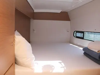 Cabin on Gold Kiss, a Excess 11 - 4 + 1 + 1 cab. catamaran at Split, Croatia
