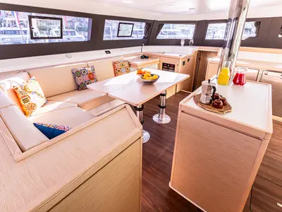 Oblivion Planet, a Dufour 48 Catamaran catamaran at Palermo, Italy