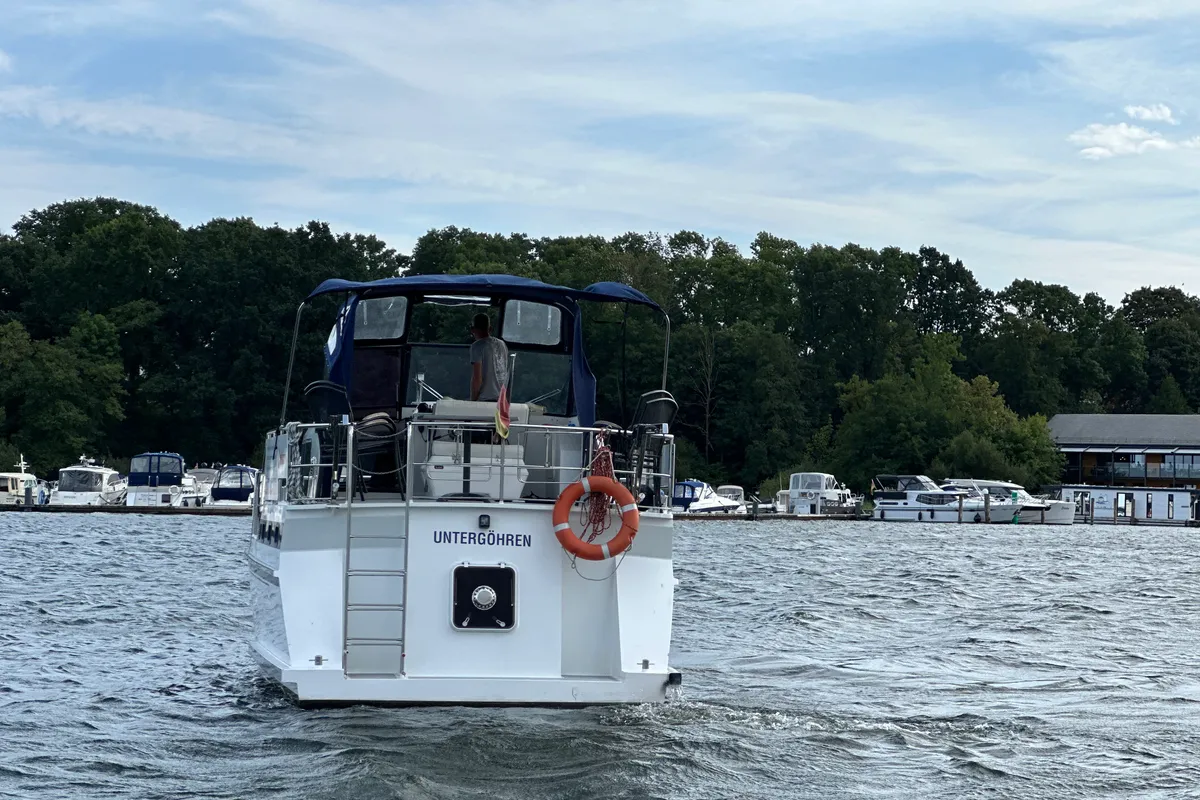 Chanti, a Gruno 35 Elite motor yacht at Göhren-Lebbin, Germany