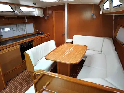 Springrose, a Bavaria 40 Cruiser sailboat at Rodi Garganico, Italy
