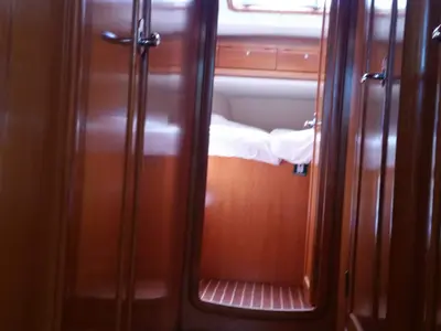 Cabin on Lollipop, a Bavaria 50 sailboat at Municipal Unit of Lefkada, Greece