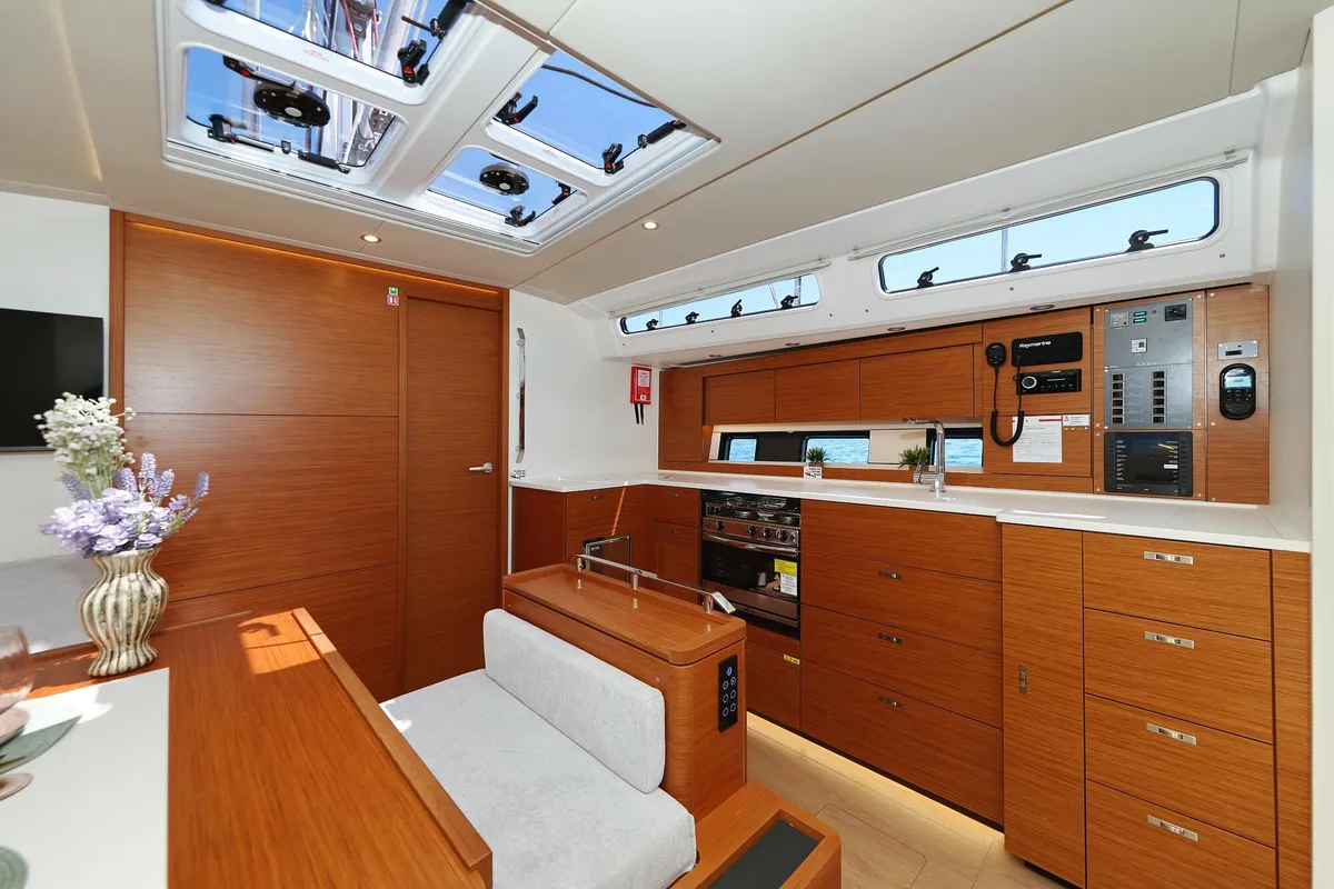 Stargirl - OW, a Hanse 460 sailboat at Grad Kaštela, Croatia