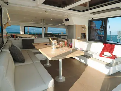 Kos 41.15, a Bali 4.1 catamaran at Municipal Unit of Lefkada, Greece