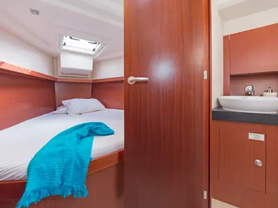Cabin on Kuro Siwo, a Hanse 415 sailboat at Municipal Unit of Rhodes, Greece