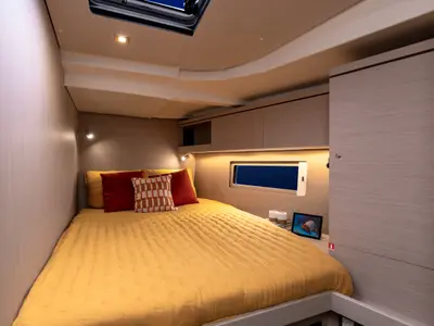 Cabin on Sunsail 52.4 Classic, a Beneteau Oceanis 51.1 sailboat at Municipal Unit of Lefkada, Greece